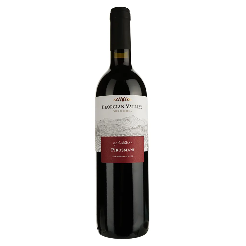 Georgian Valleys Pirosmani Red